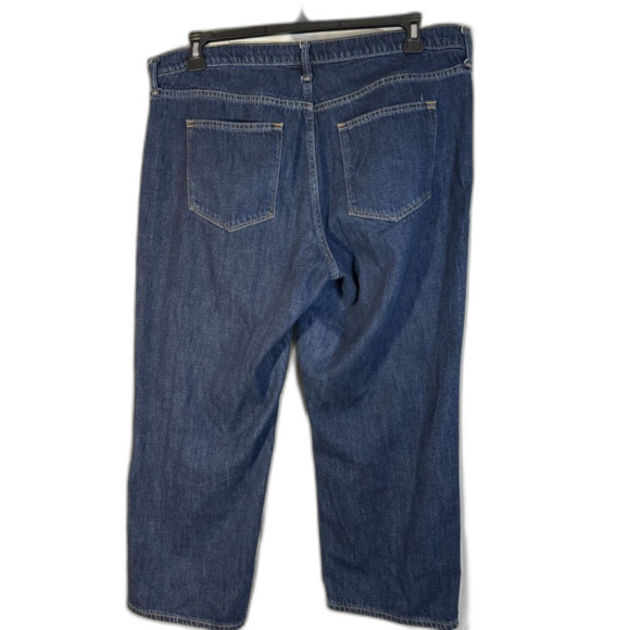 GAP 1969 original wide leg crop dark denim size 33 - Picture 5 of 14